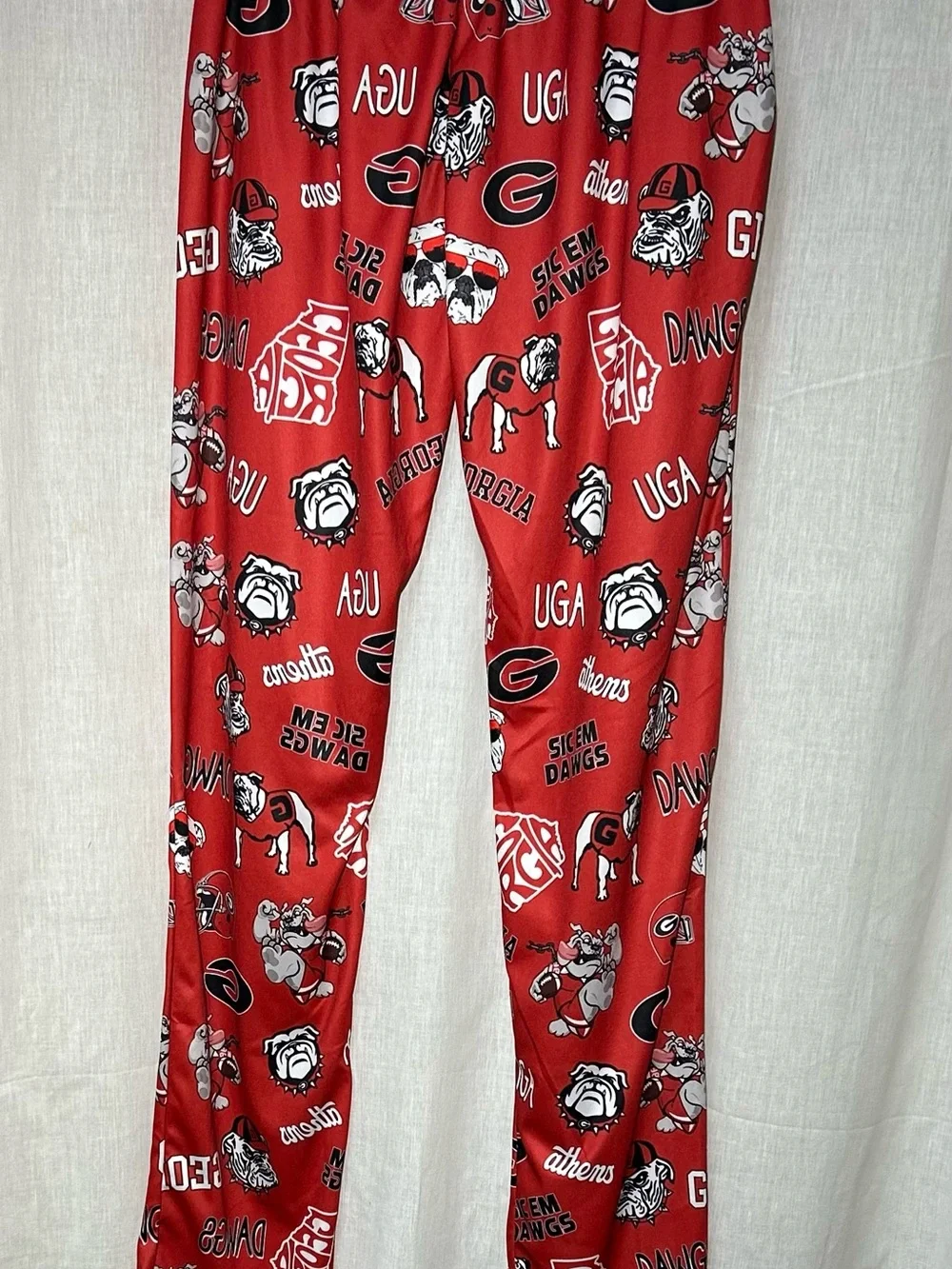 University of Georgia Red Bulldogs Pajama Pants size XXL